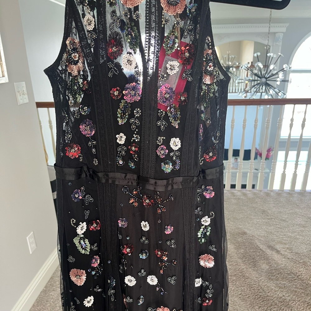 Chelsea and violet evening gown